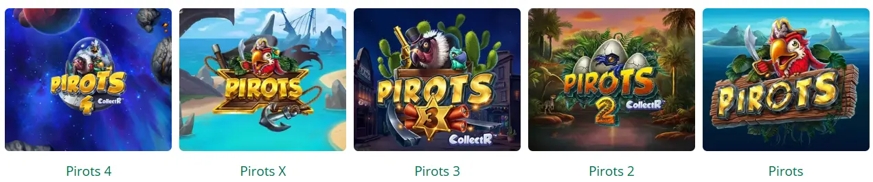 Pirots Serie Versionen 2 3 X